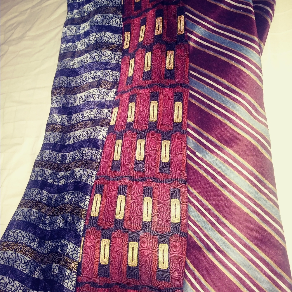 - 5 designer silk neckties $25+free shirt&sh… - Picture 2 of 8